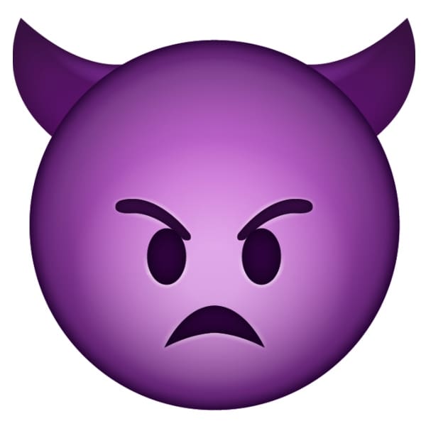 Emoji de diablito enojado significado 