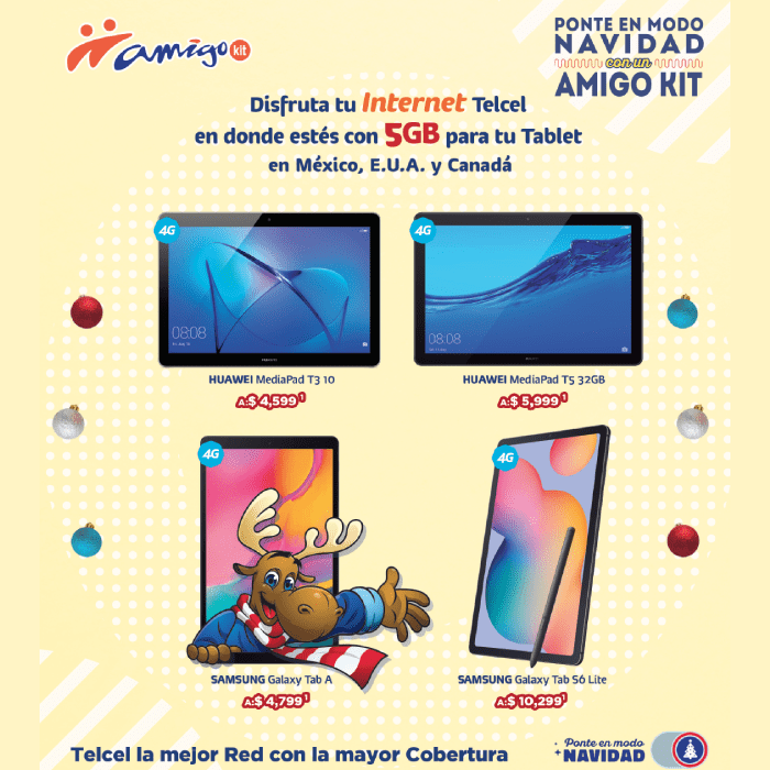 promociones de tablets en amigo kit