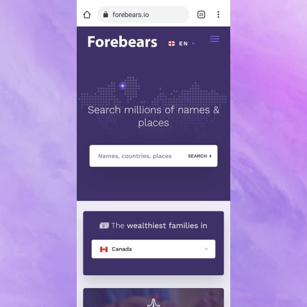 Forebears cuántos tienen el mismo nombre que yo 