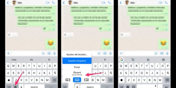Teclado iOS Gboard Google cómo activarlo 