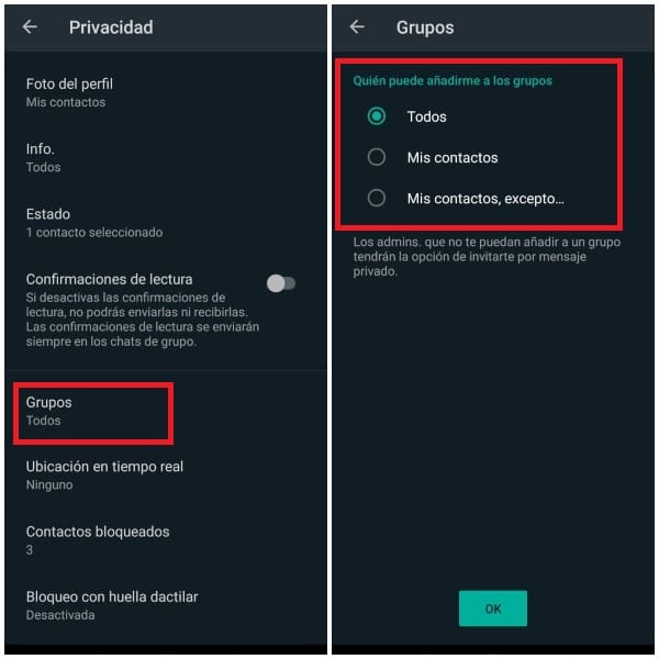 Quien puede ver tu información de WhatsApp 