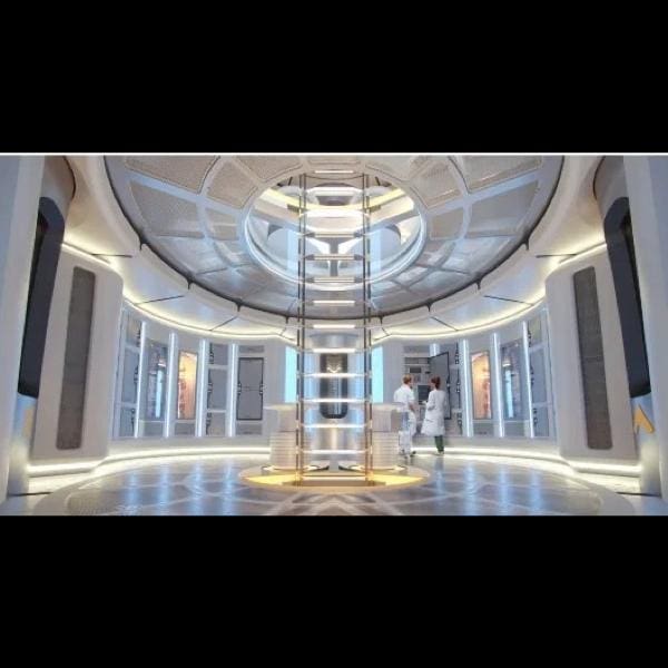 imágenes que muestran cómo sería la primera ciudad en la Luna