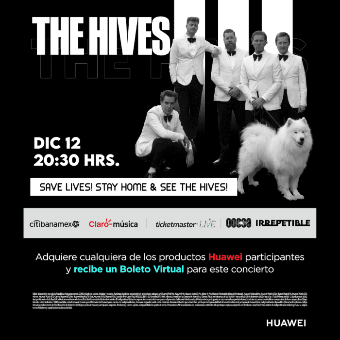 concierto the hives