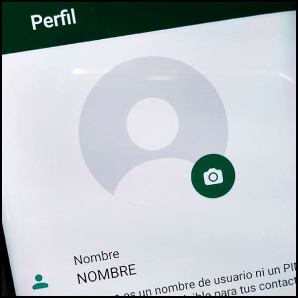 Foto de perfil cómo cambiar la de contactos 