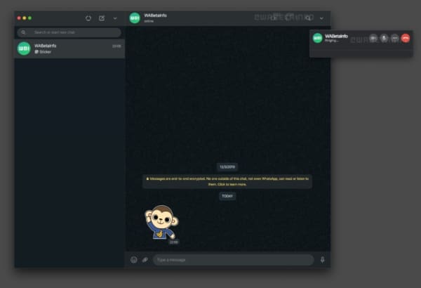 Nueva función WhatsApp Web videollamadas 