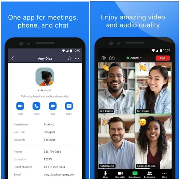 Zoom Cloud Meeting entre las mejores apps de Android