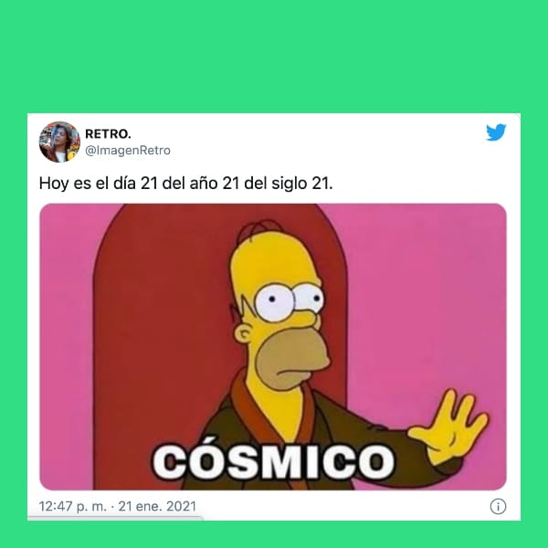 hoy será 21:21 21-21-21 Sólo sucede cada cien años