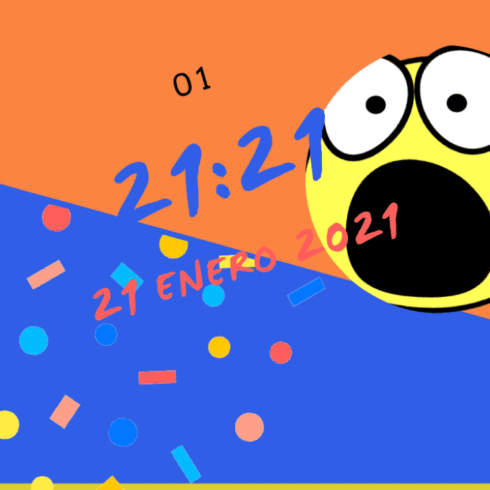 hoy será 21:21 21-21-21 Sólo sucede cada cien años