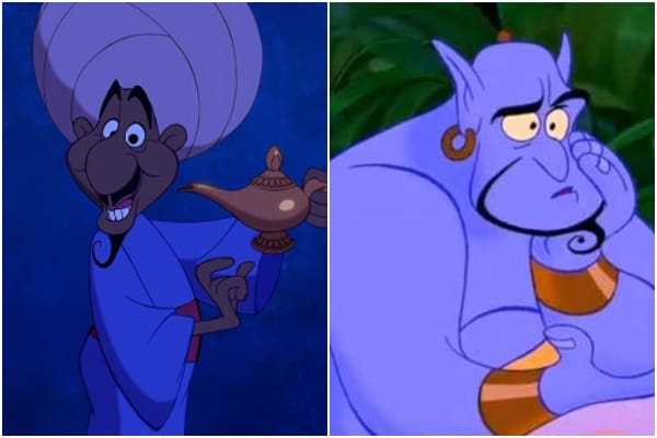 Genio Aladdín vendedor teoría Disney 