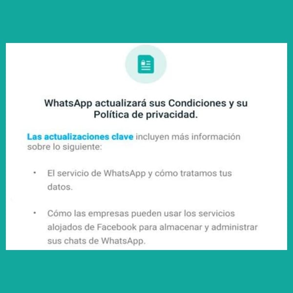 ¿Puedes usar WhatsApp sin Facebook? Esto dicen las nuevas condiciones