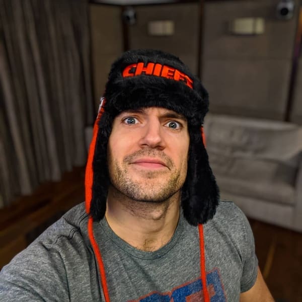 Henry Cavill fanático de Kansas City foto gorra