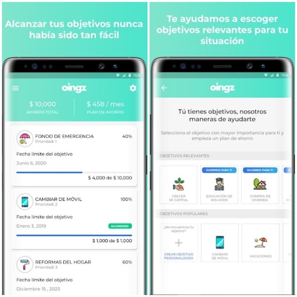 Oings apps para ahorrar 2021 