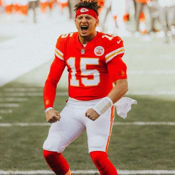 Patrick Mahomes Kansas City Súper Tazón LV 