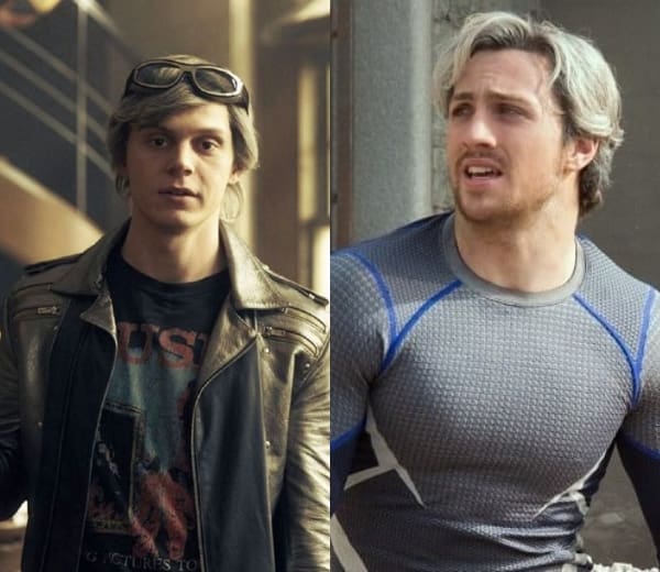 Quicksilver Evan Peters Aaron Taylor Johnson 
