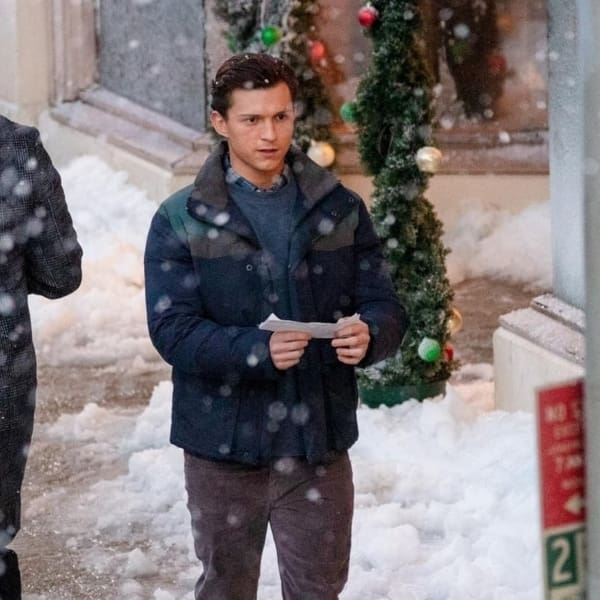 Tom Holland en Spider-Man 3 Navidad fotos 