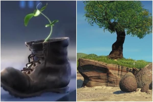 árbol Walll-e Bichos Pixar 
