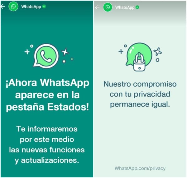 WhatsApp Estados