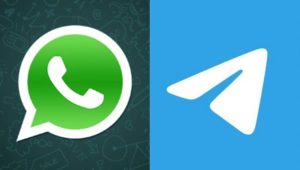 WhatsApp vs Telegram usuarios 