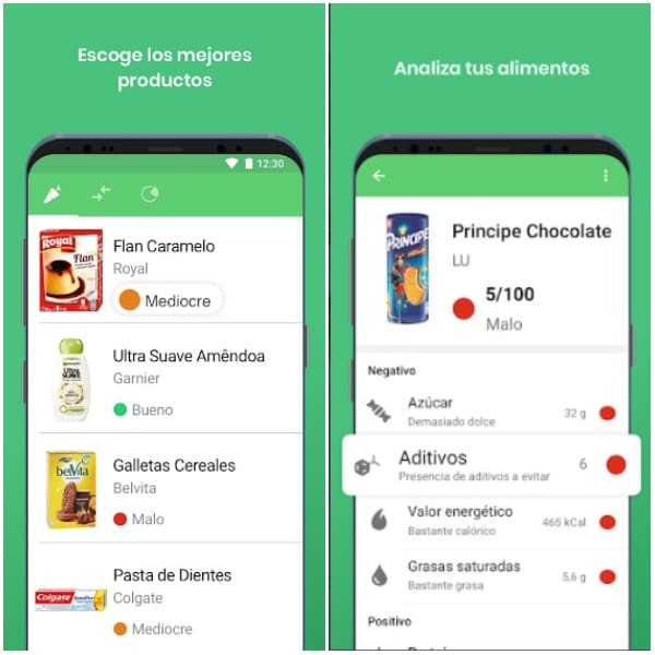 Apps para comer sano Yuka 