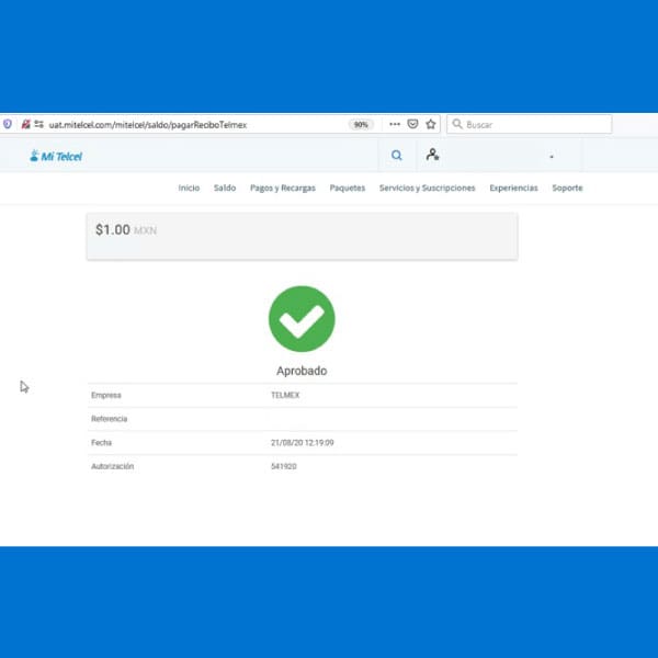 Cómo pagar mi recibo Telmex desde Mi Telcel