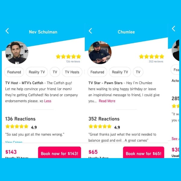 podras hablar con famosos con app super de facebook