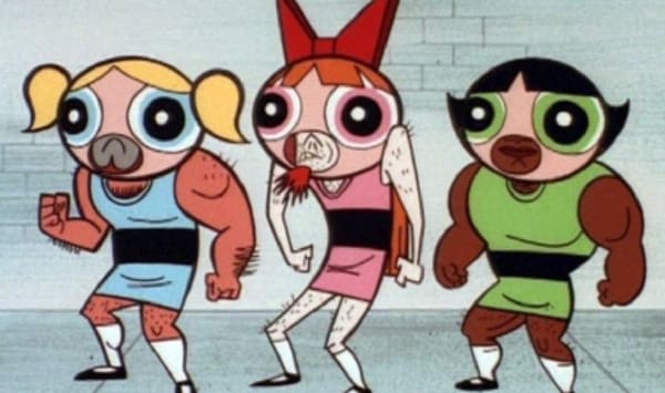 Chicas superpoderosas hombres 