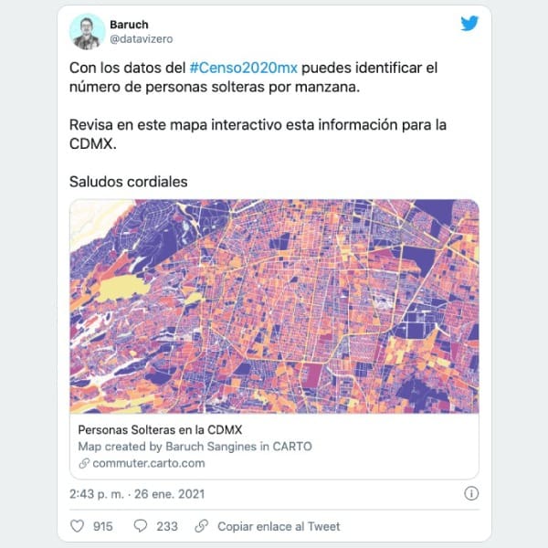  cómo funciona el mapa de personas solteras de la CDMX