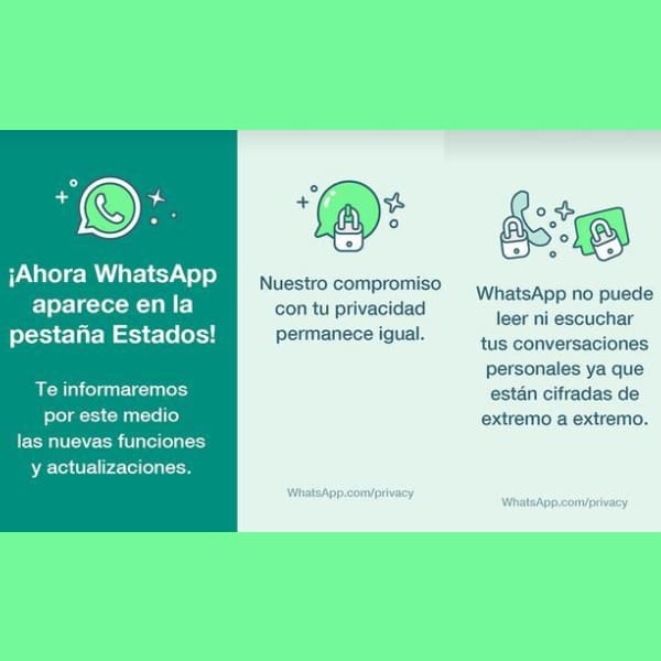 nuevos estados de whatsapp