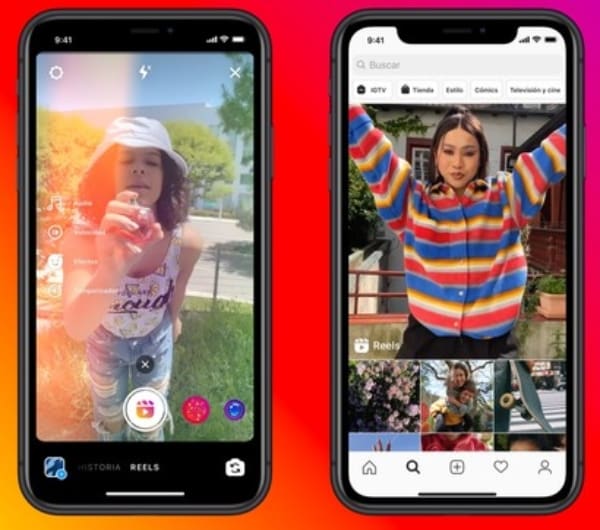Instagram Historias nuevo formato vertical 