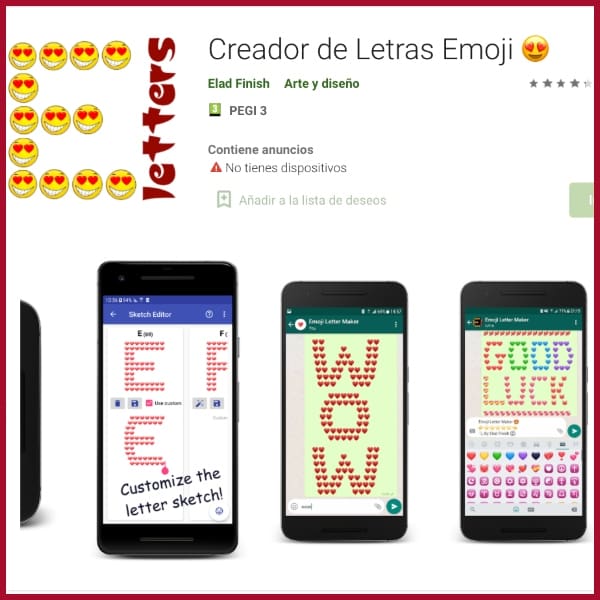 Cómo crear mensajes con letras de emojis de WhatsApp