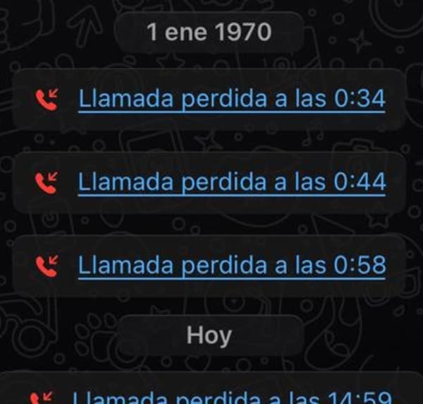 llamada de whatsapp de 1970