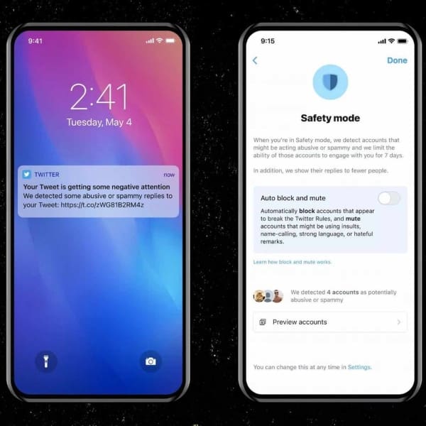 Nuevo Safety Mode Twitter 