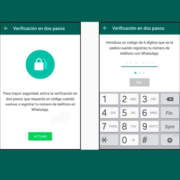 doble verificacion en whatsapp