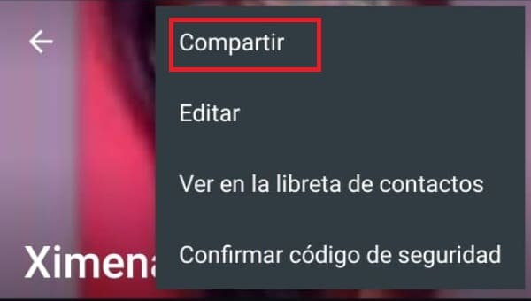 WhatsApp perfil amigos compartir 