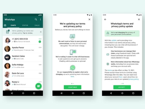 Nuevos banners información WhatsApp
