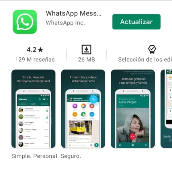 WhatsApp Google Play 