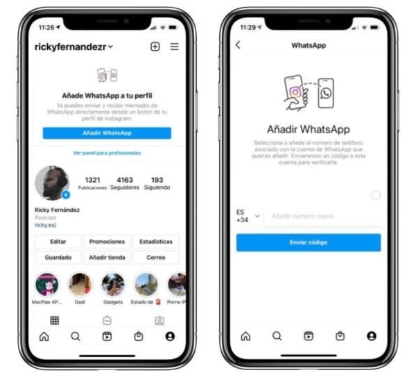 Nueva función Instagram WhatsApp 