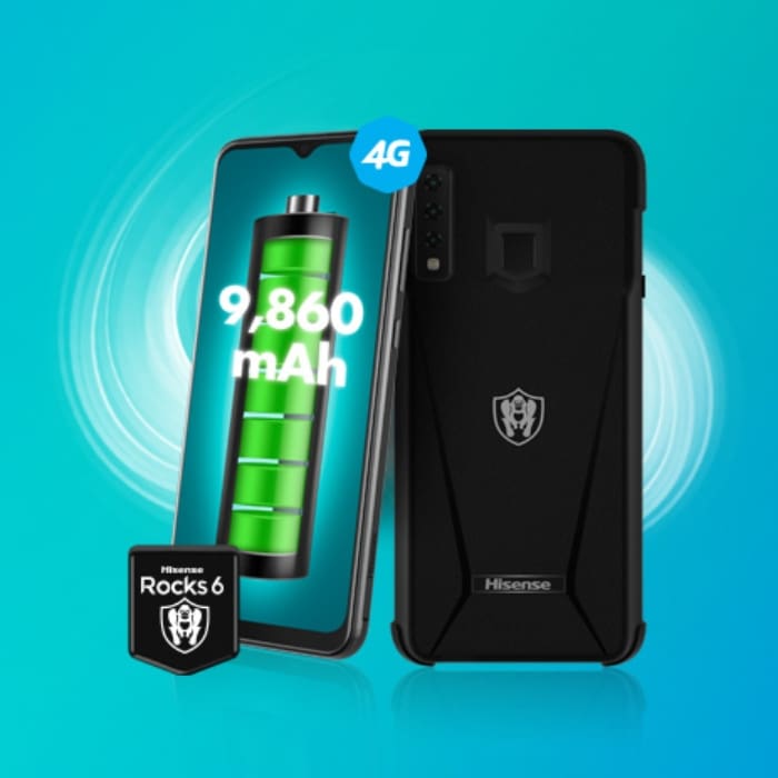 Hisense Rocks 6, el smartphone con una gran batería