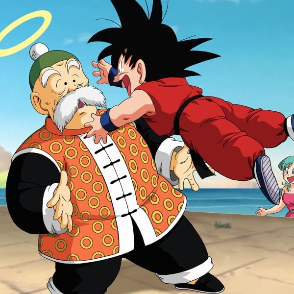 Gokú se reencuentra con su abuelito Gohan en DBZ 
