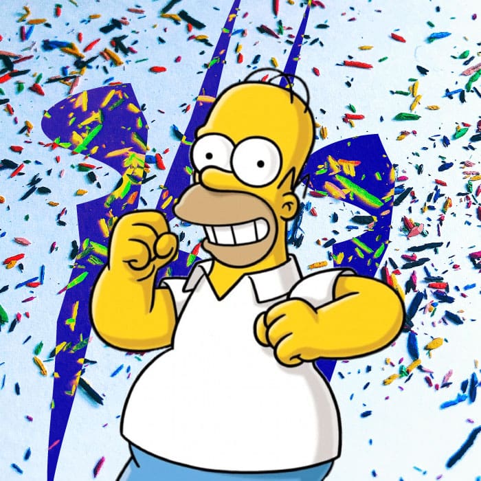 El resumen de la vida de Homero Simpson en un hilo viral de Twitter