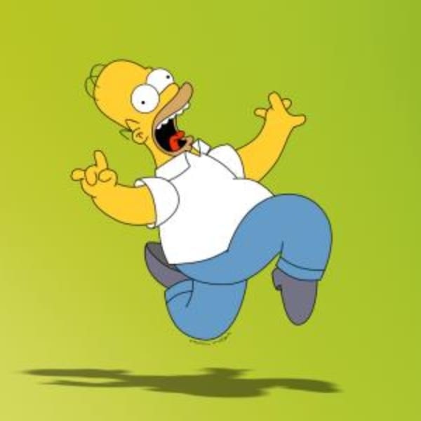 El resumen de la vida de Homero Simpson en un hilo viral de Twitter