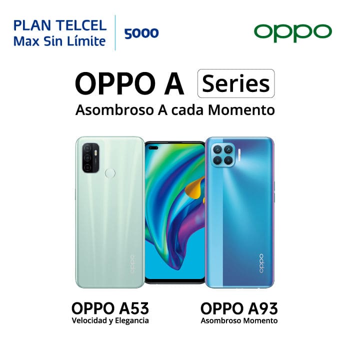Oppo Series promoción Telcel