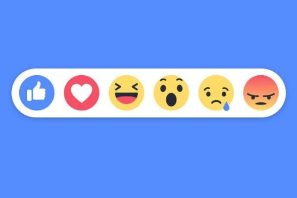 Reacciones de Facebook 