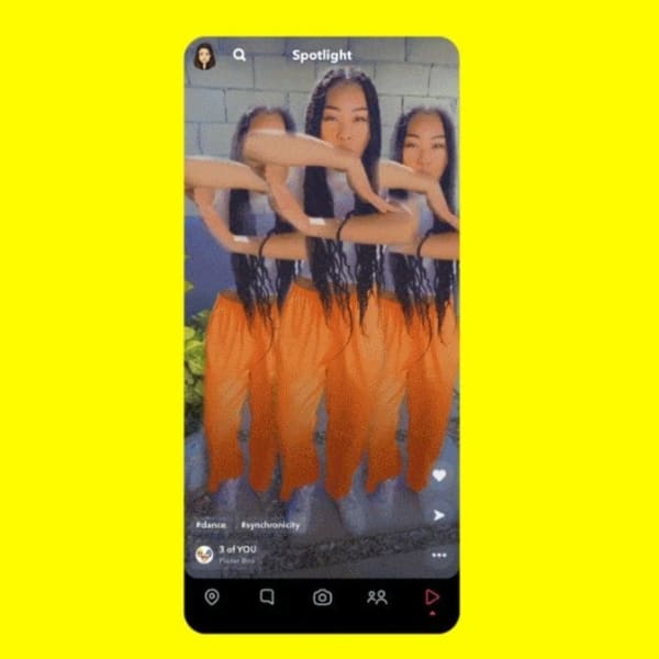 Spotlight videos cortos nuevo Snapchat 