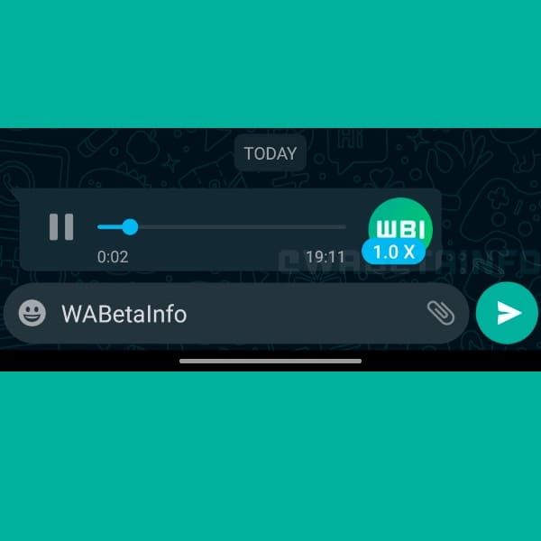 WhatsApp prueba tres velocidades de reproducción para mensajes de voz