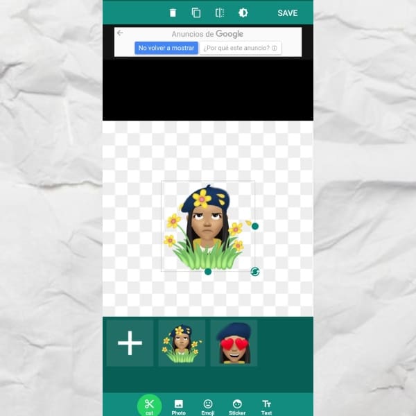Wemoji cómo crear un sticker para WhatsApp 