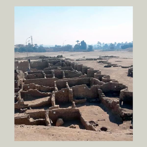 descubren Ciudad Dorada Perdida de Luxor