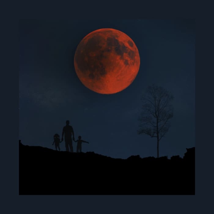 Eclipse de luna de sangre