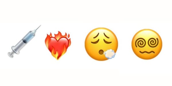 Cuatro nuevos emojis llegan a iOS 14.5, iPhone, vacuna, corazón