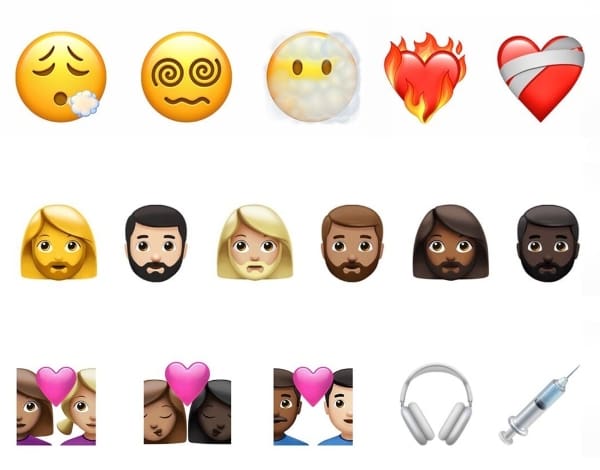 Nueva colección de emojis iOS 14.5 Iphone 